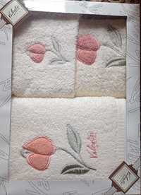 Komplet ręczników 3 sztuki - Valentini Bianco