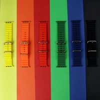 Ремешок Ocean Band для Apple Watch силиконовый 38 40 41 mm