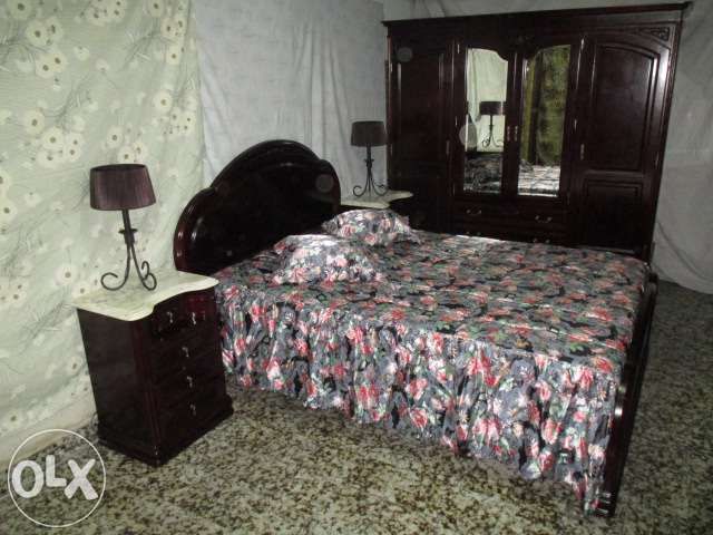 Quarto de Casal em Mogno e Pedra Mármore = * Grande Promoção *