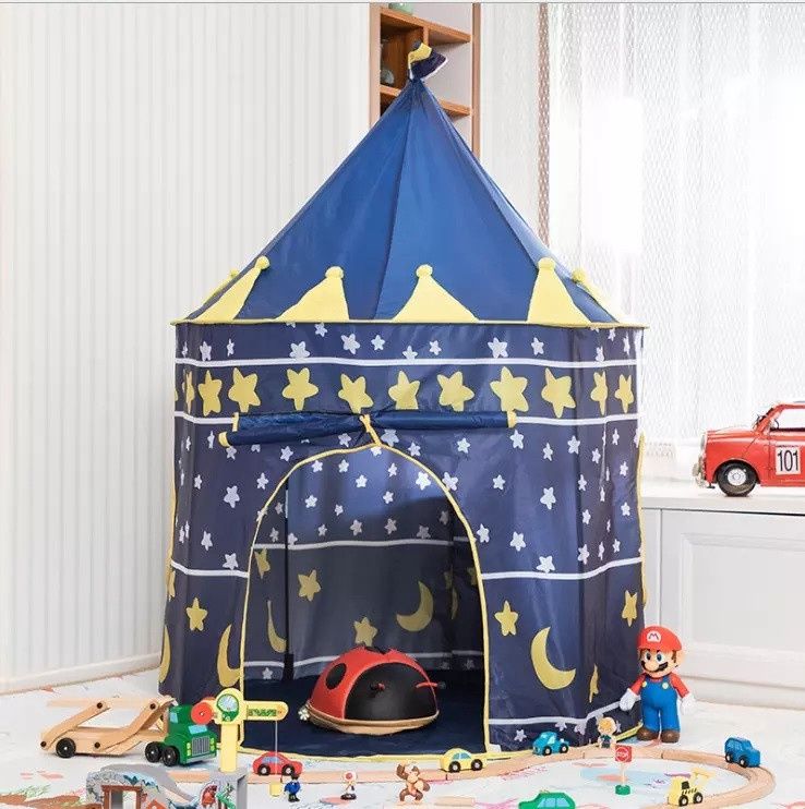 Детская палатка игровая Замок шатер для дома и улицы