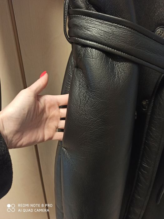 Дубленка очень тёплая и стильная