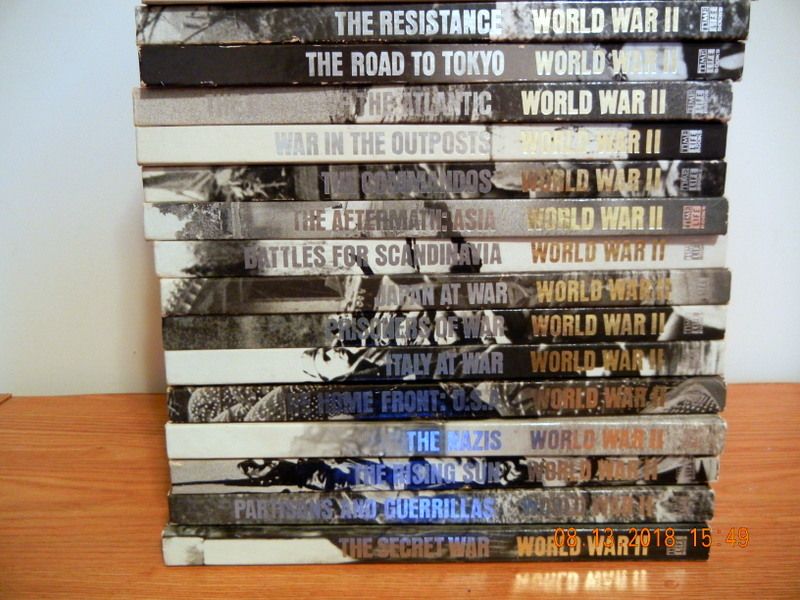 Colecção completa Livros Time-Life segunda guerra ww2
