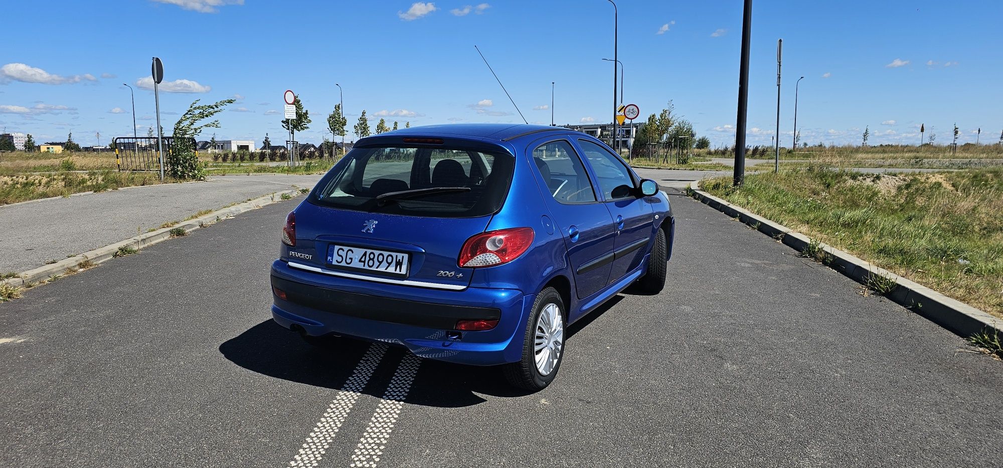 Peugeot 206+ 2009r 1.4 75km - po kolizji z dzikiem