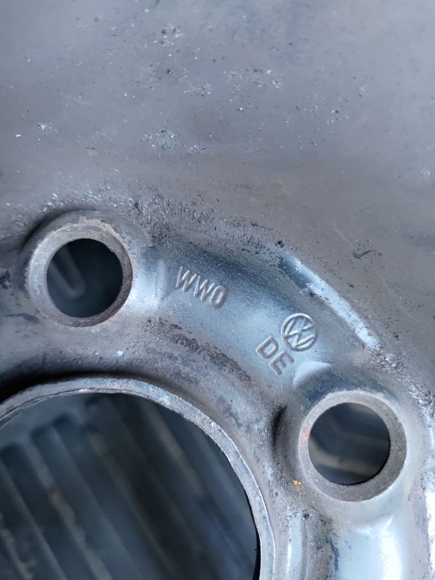 Felgi stalowe 4 sztuki 5x100 VW Seat Skoda Audi