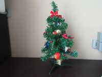 Mała choinka świąteczna Bożonarodzeniowa 40 cm ozdoba