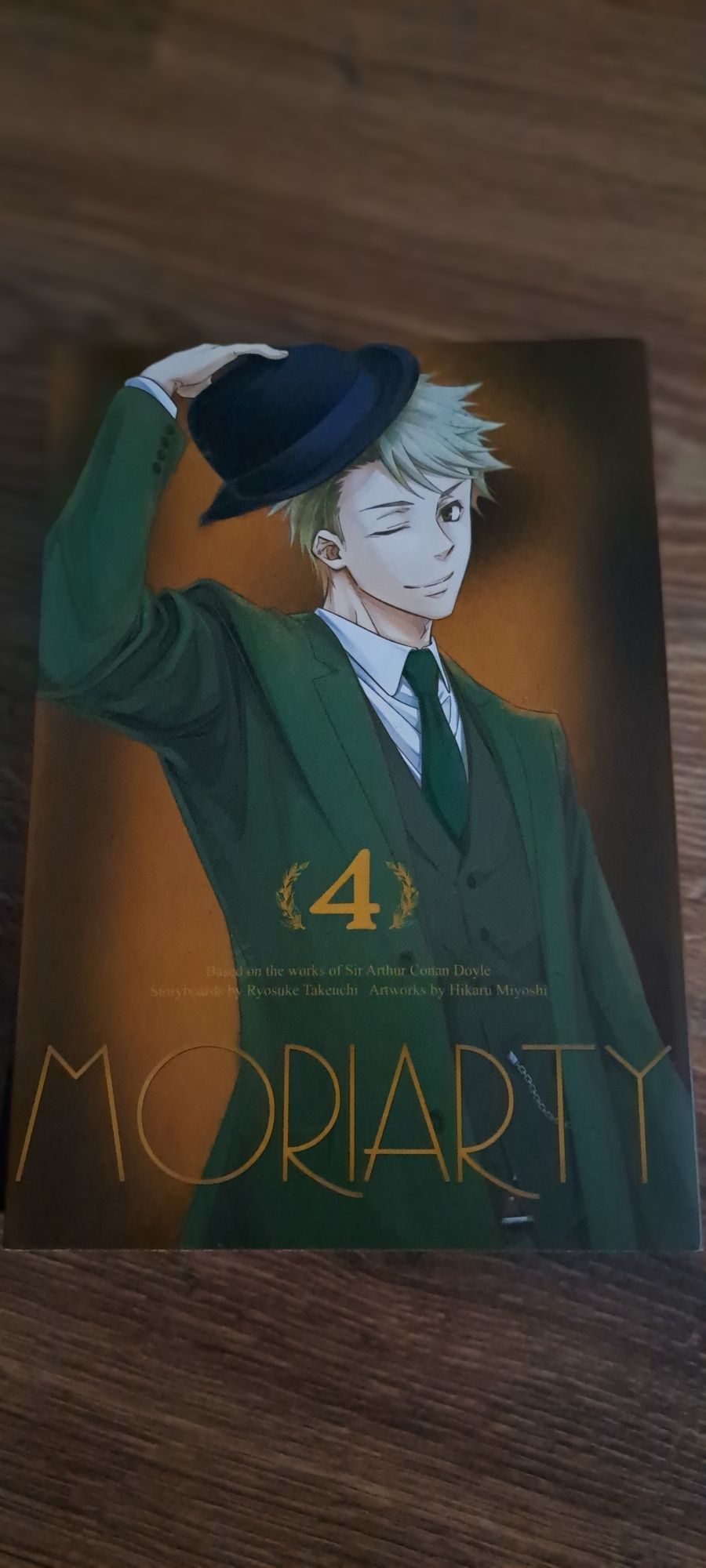 Manga MORIATY tomy 1-4!