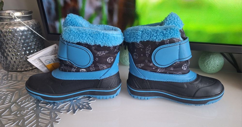 Buty zimowe śniegowce kozaki Cleve rozm.27