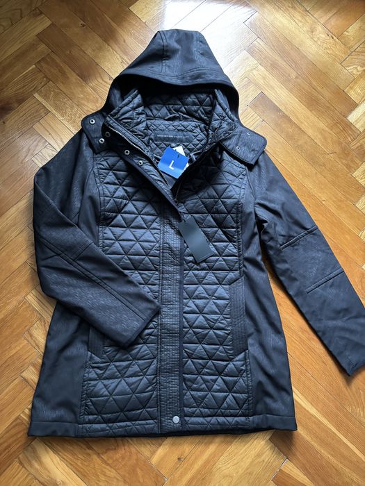 Kurtka pikowana damska rozm L czrna