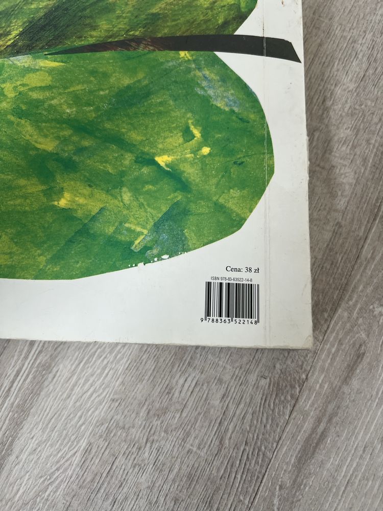 Bardzo głodna gąsienica eric carle duza