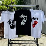 STUSSY Футболка • Стусси Різні принти • BIG Logo 100% бавовна