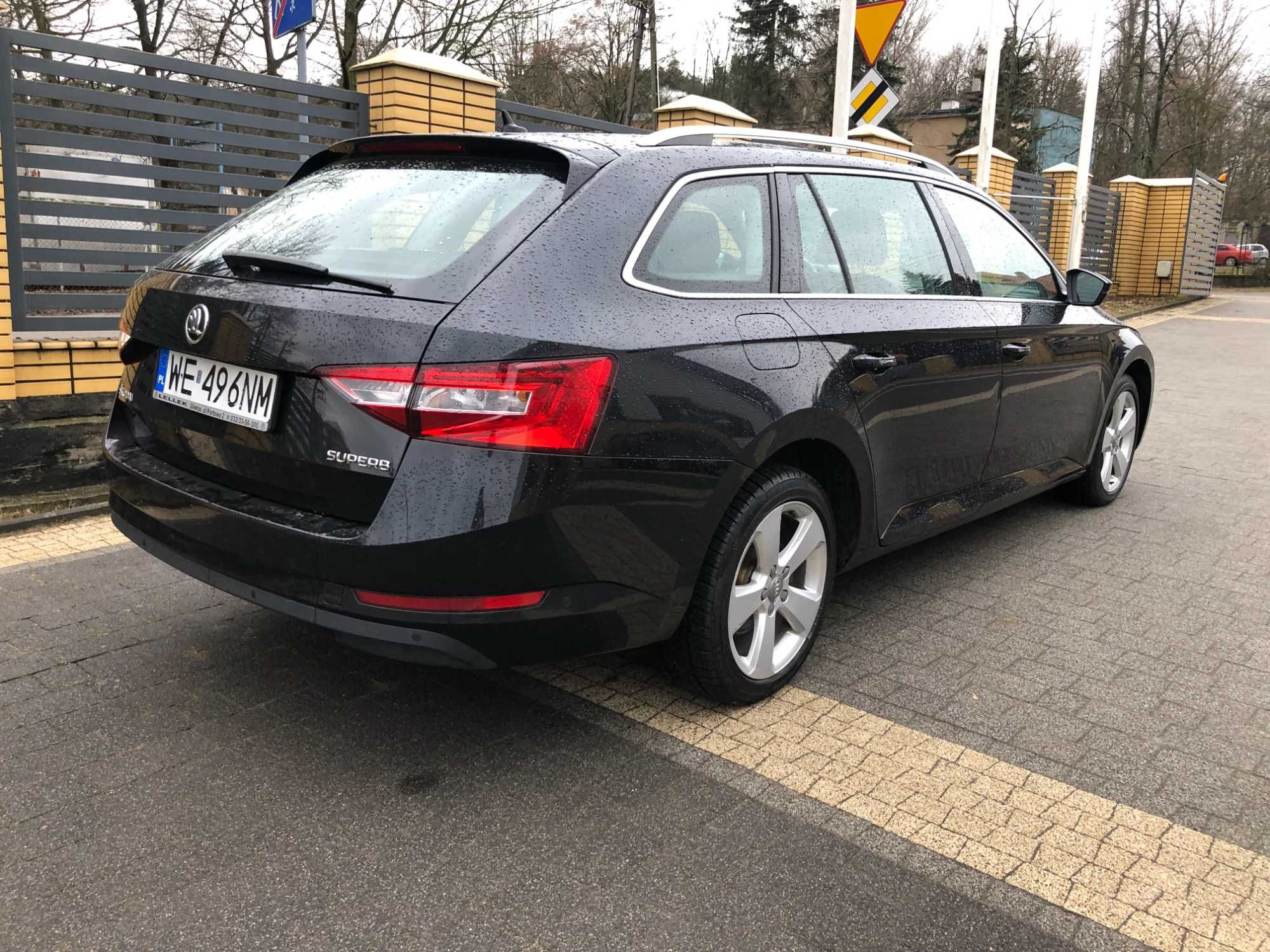 SKODA SUPERB 2,0 TDI automat DSG 4x4 FULL OPCJA wynajem z OC sprawcy