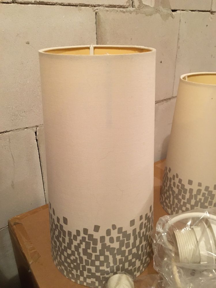 Zestaw trzech lamp