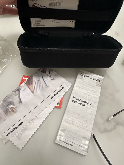 Nowe okulary ochronne bhp laservision do spawarki lasera depilacji