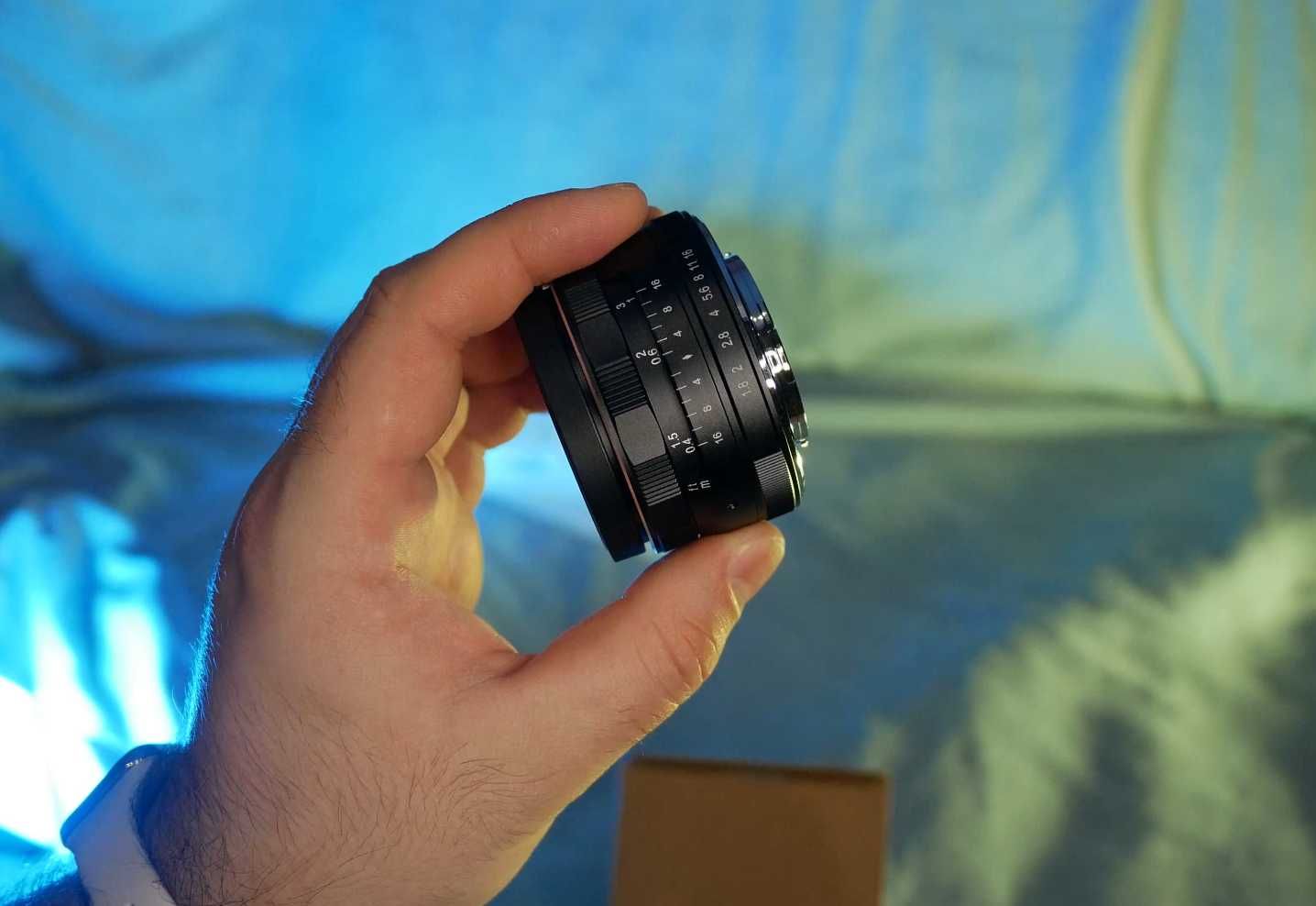 Об'єктив Meike 25mm F1.8 m4/3 для Panasonic, Olympus, Sony, Canon