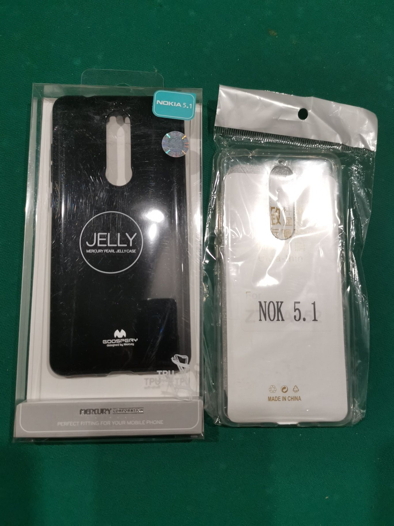 Etui plecki case nakładka do Nokia 5.1 komplet 2 sztuk