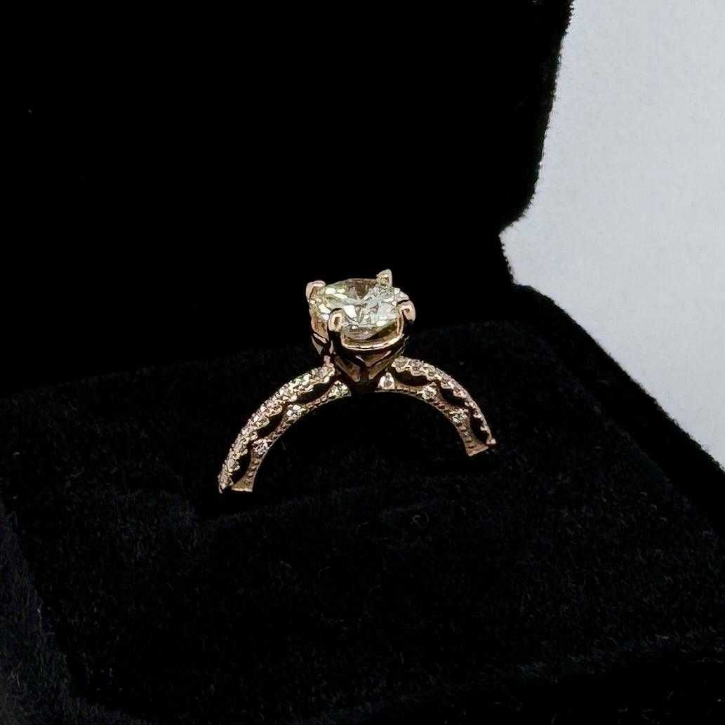 Wyjątkowy Pierścionek Zaręczynowy Tacori BRYLANT 1,1 CT