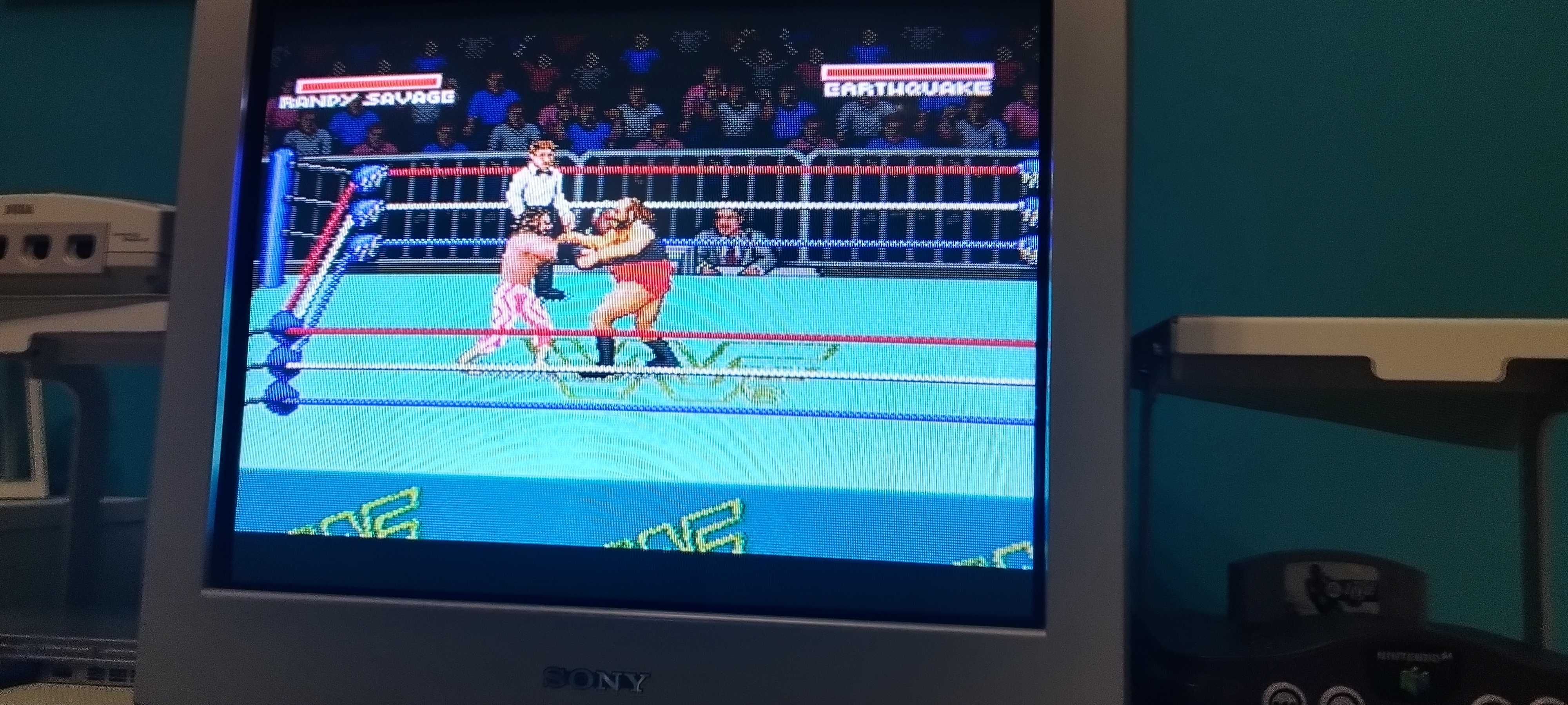 RETRO WWF Super Wrestlemania Super Nintendo SNES