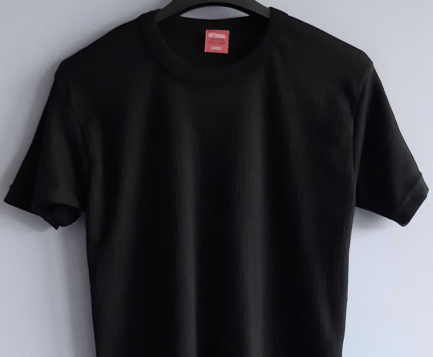 Czarna koszulka Hot Thermal