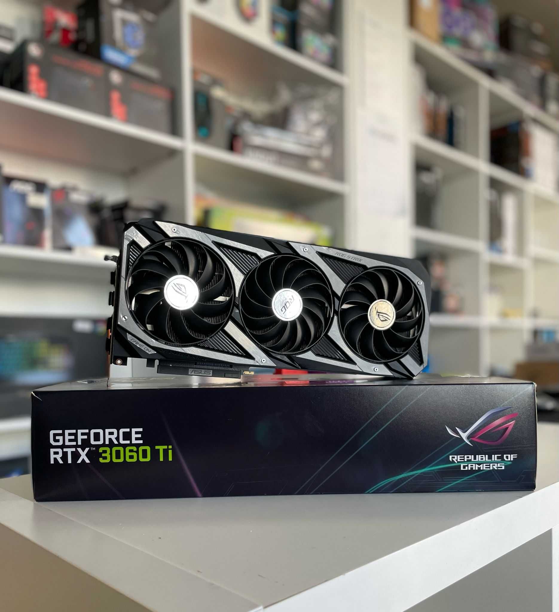 Asus Geforce RTX 3060Ti ROG STRIX Gaming OC 8GB GDDR6