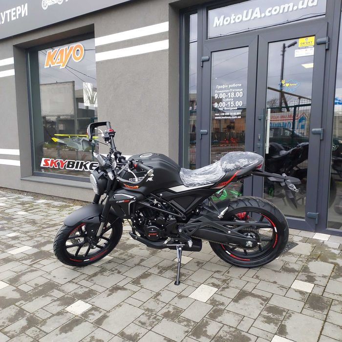 Акція мотоцикл RIDER CBR 250, повітряно-масляне охолод., гарантія