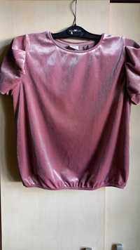 Bluzka z aksamitu Zara r 164