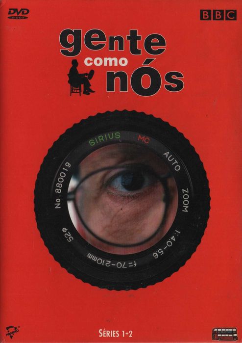 Dvd Caixa Gente como Nós -comédia -séries 1 e 2 - 2 dvd's -série de tv
