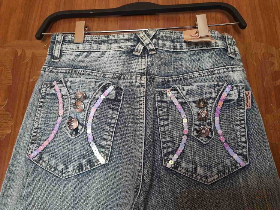 Джинсы женские молодежные стильные стрейч