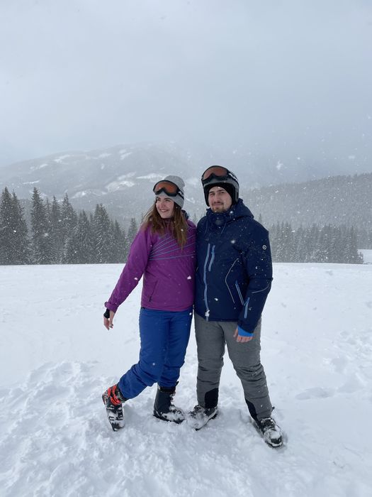 Топова лижна куртка, розмір M/Л