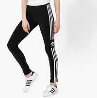 ADIDAS Legginsy Damskie Bawełniane Nowy Model Idealny Stan_XS_S_