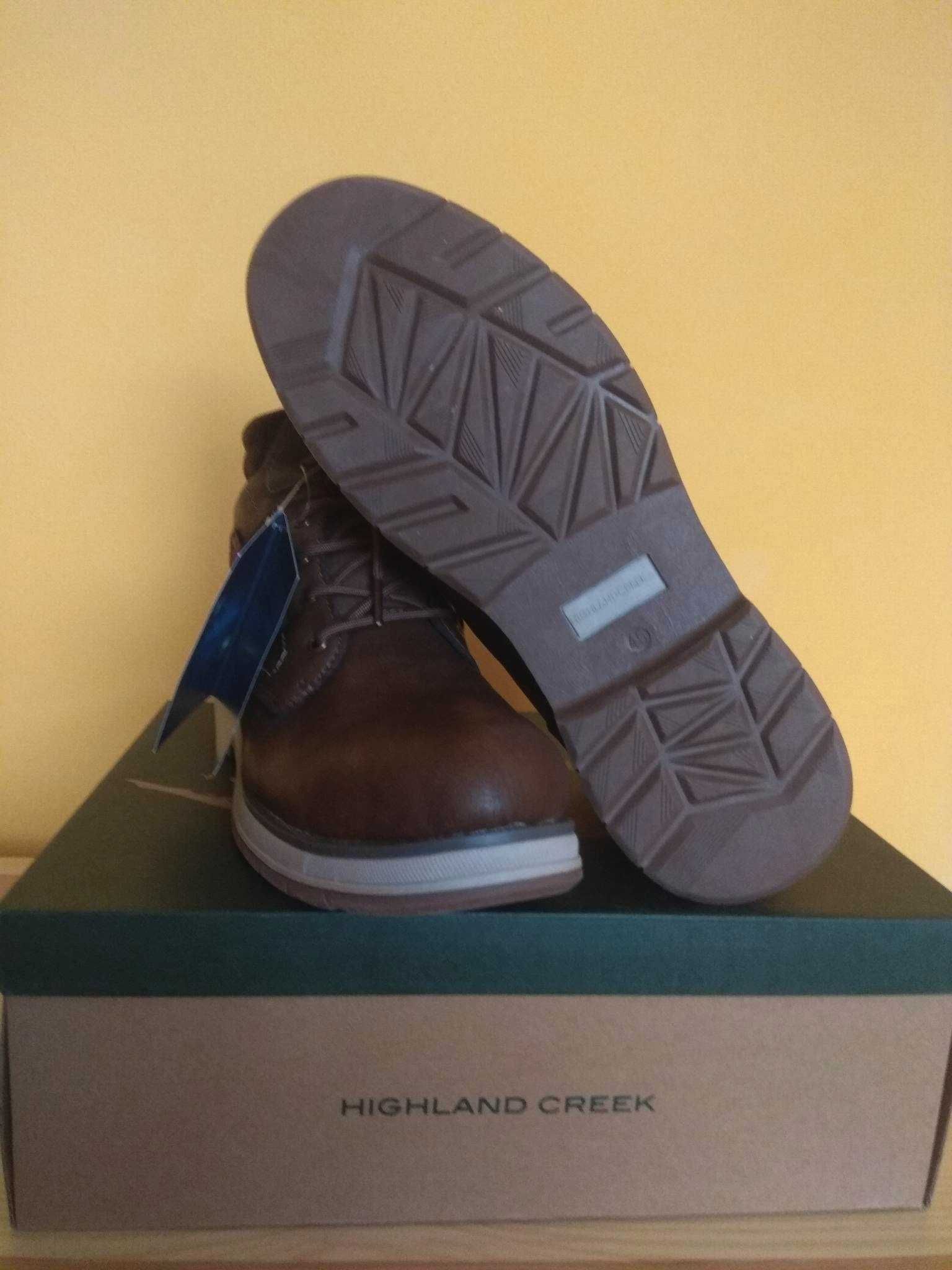 zimowe buty trapery męskie-45