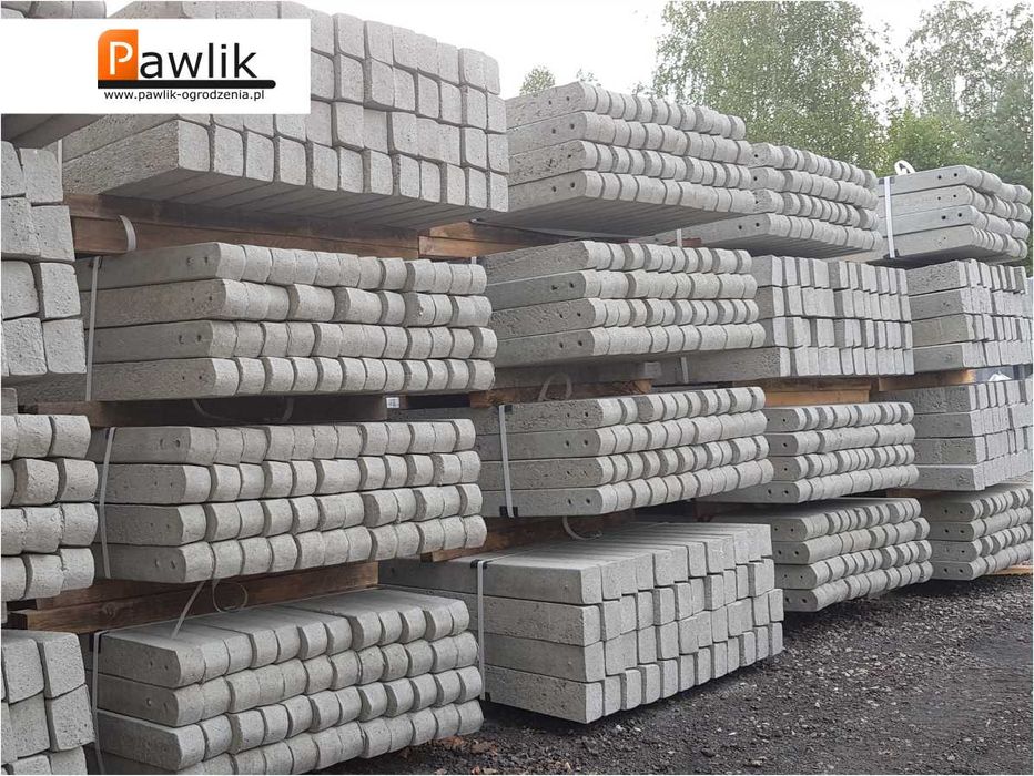 Słupek betonowy wysokiej jakości 2,0M plus różne wysokości