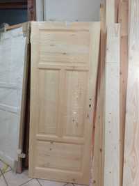 drzwi sosnowe drewniane lite  Producent