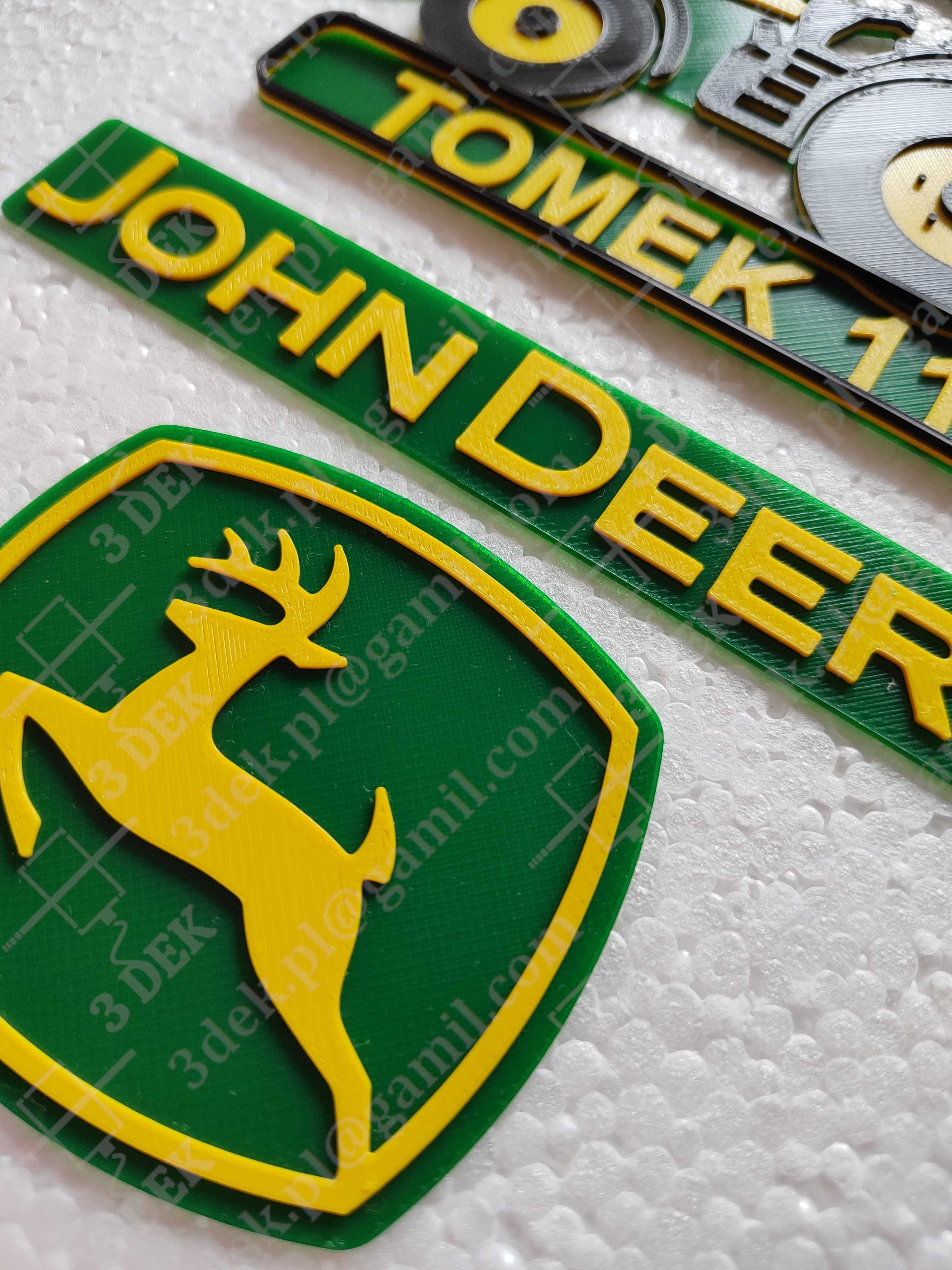 Topper dekoracje na tort JOHN DEERE, Traktor, Farming