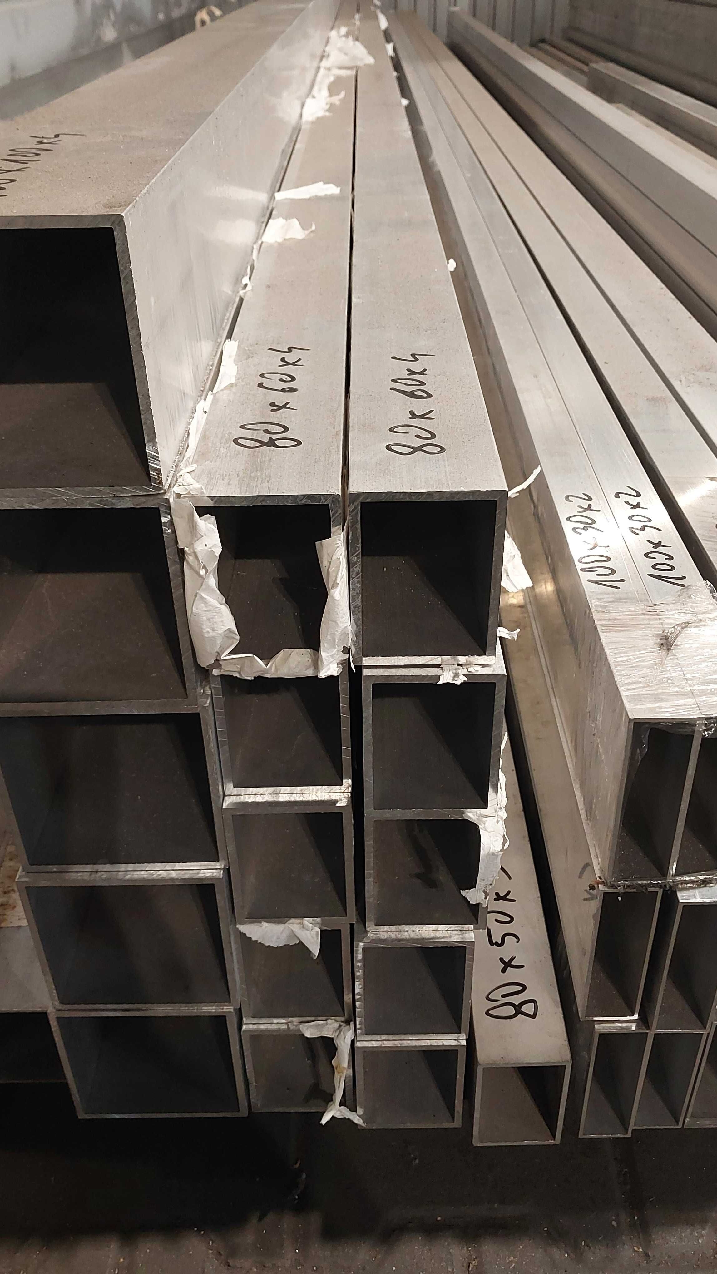 Profil aluminiowy, aluminium 80x60x4,0mm gat.6060/ PA38, Bytom