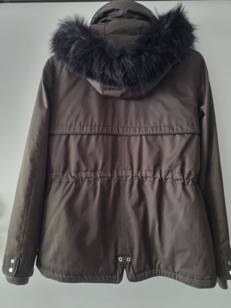Zimowa ocieplana kurtka Zara M