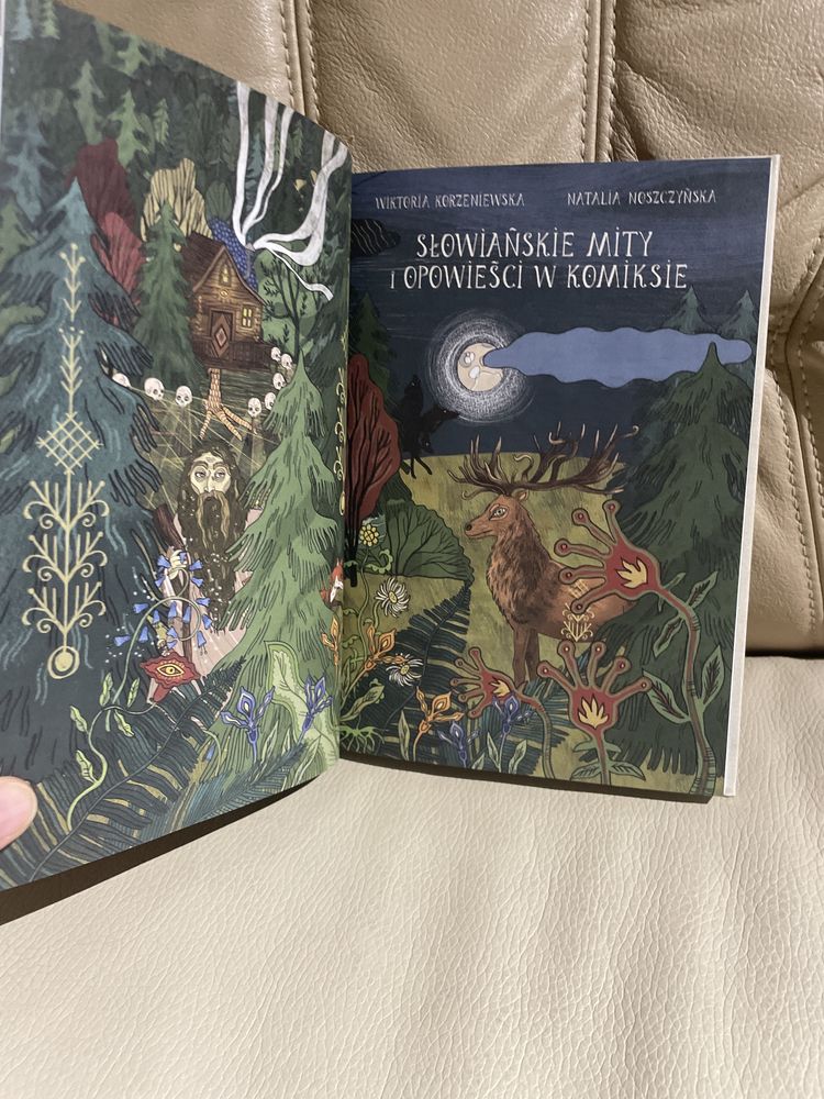 Słowiańskie mity i opowieści w komiksie komiks mitologia Korzeniewska