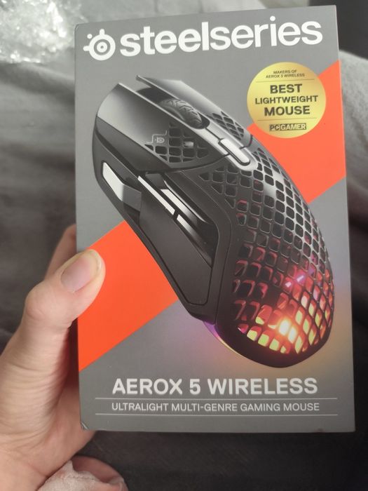 Myszka komputerowa steelseries Aerox 5 wireless ultralekka