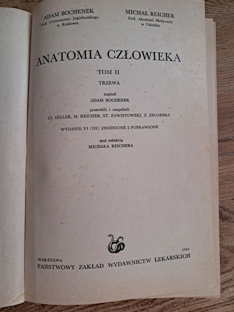 Anatomia człowieka - Adam Bochenek