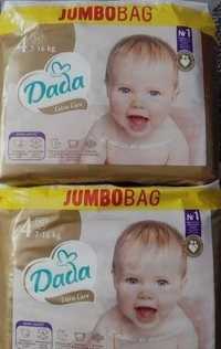 Pampersy Jumbo bag Dada 4 extra care 7-16 kg