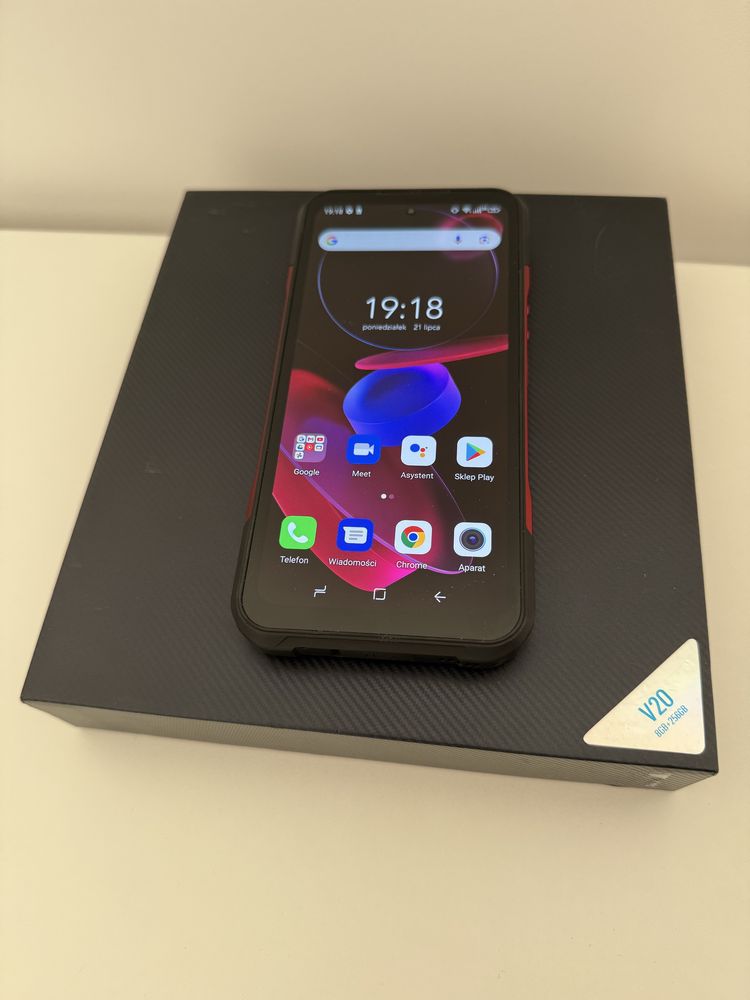 Doogee V20 AMOLED 5G Pancerny IP69 8 256 Dual SIM