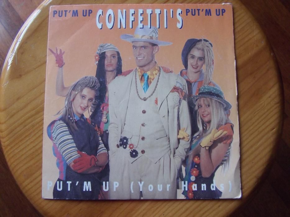 CONFETTI'S-Put'M Up (Your Hands) 7" (1990)