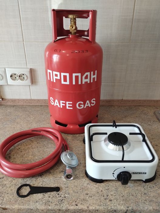 Газовий балон 5л, 12л, 27л, 50л металевий, пропан