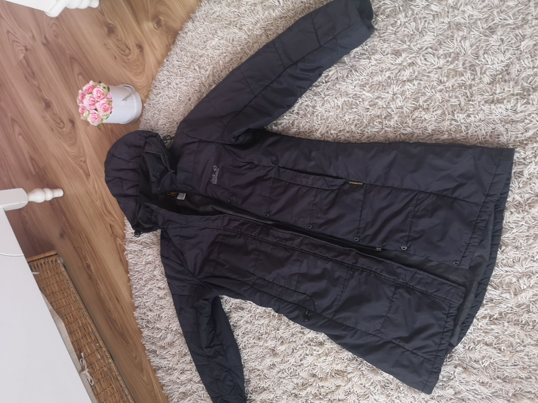 Parka damska kurtka Długa płaszczyk Jack Wolfskin L