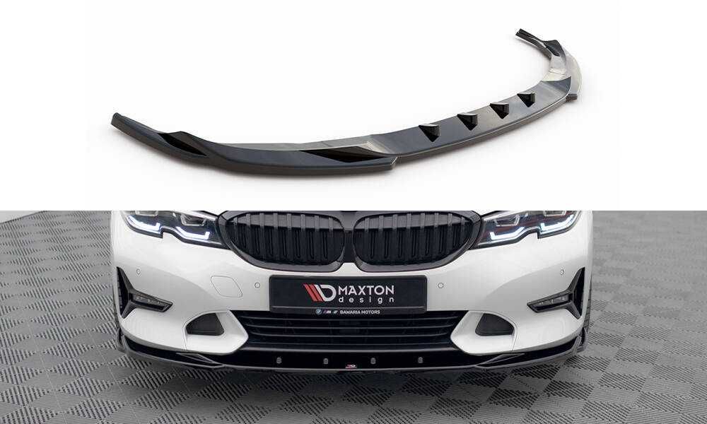 Сплиттер BMW G20 Sport Line тюнинг обвес губа юбка элерон