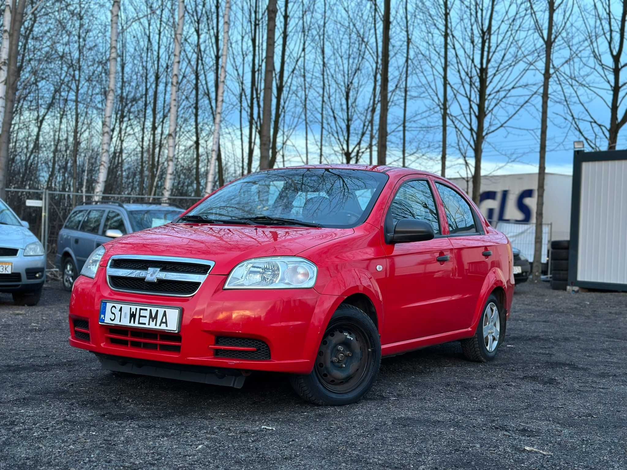 Chevrolet Aveo 1.2 2008 Sedan NISKI PRZEBIEG SalonPL Kamera Cofania