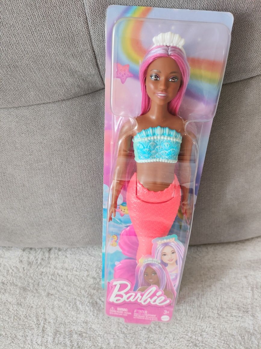 Lalka barbie syrena nowa