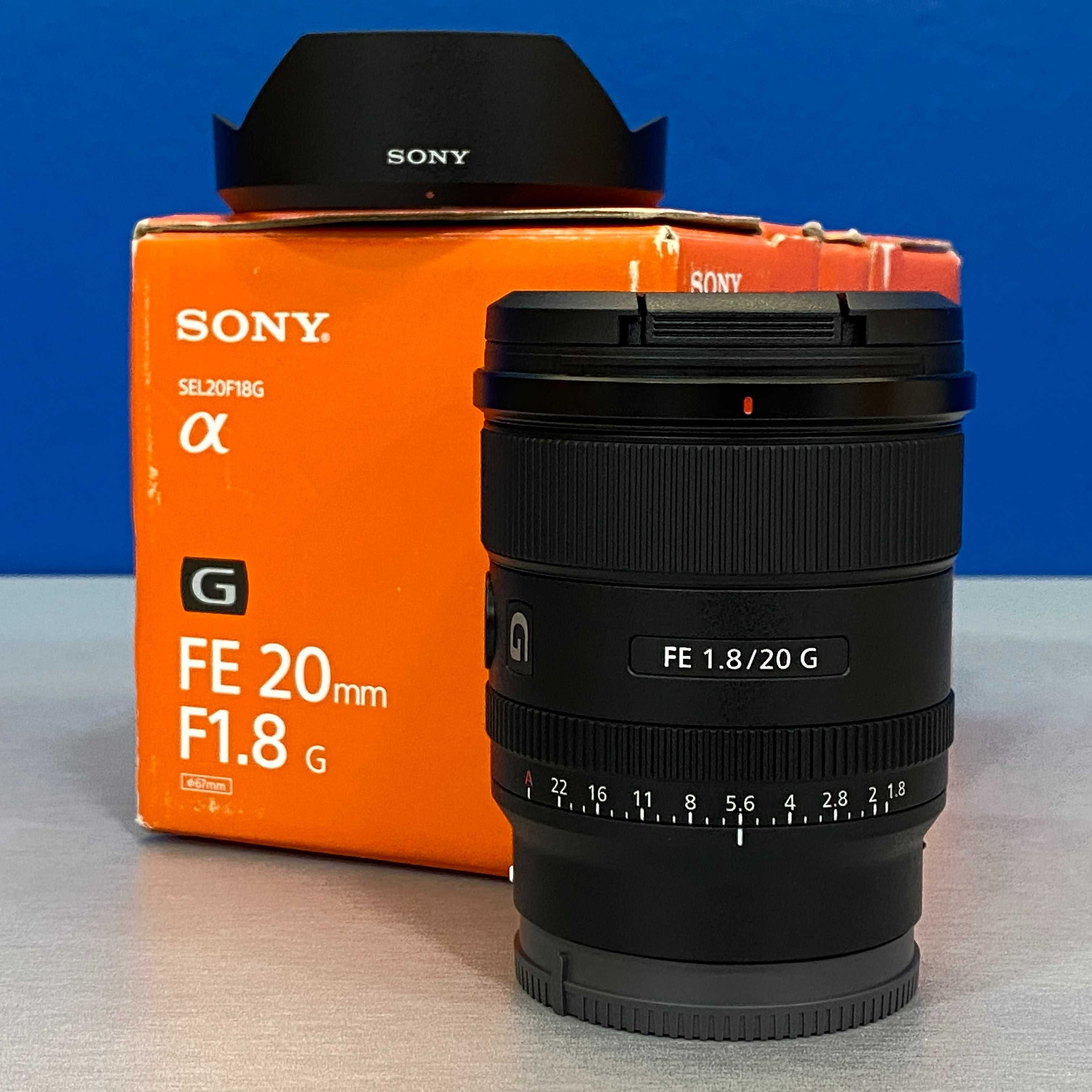 Sony FE 20mm f/1.8 G (3 ANOS DE GARANTIA)