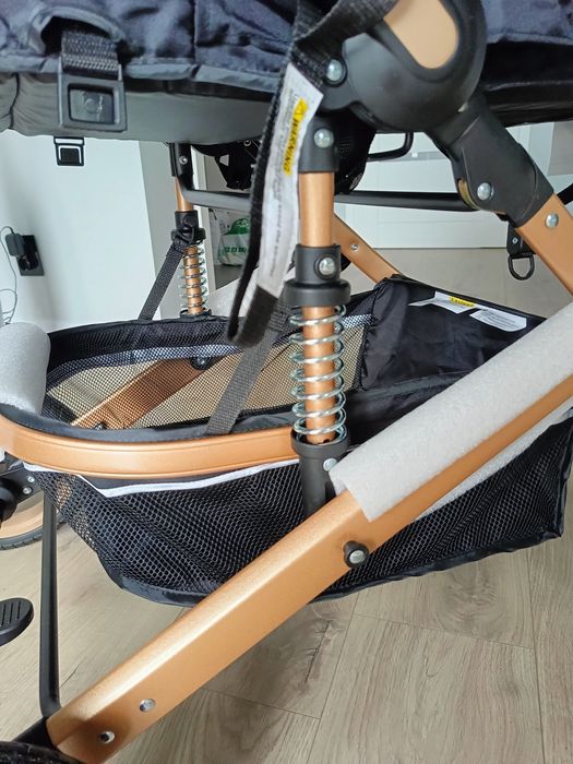 Wózek 3w1 gondola spacerówka nosidło fotelik samochodowy NOWY