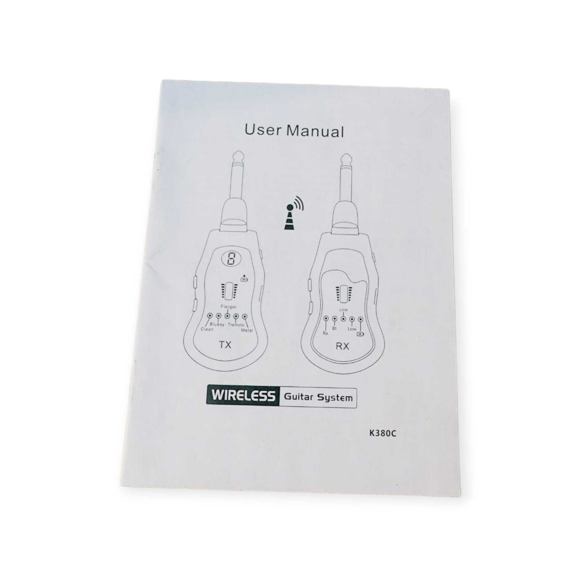 Sistema Wireless com Efeitos para Guitarra • TONOR K380C