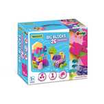 Big Blocks Pink klocki 26el pudełko,260x291 mm